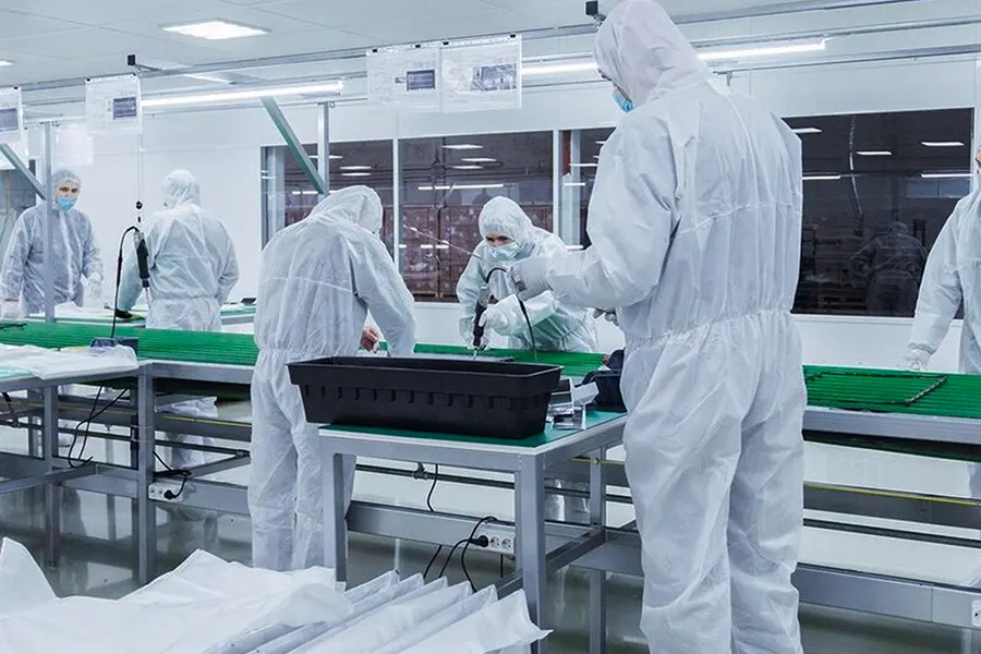 Filtrazione della produzione industriale