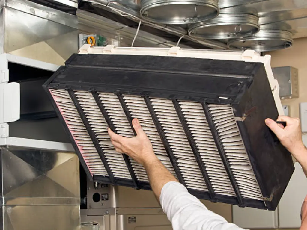 air cleanser filter installation