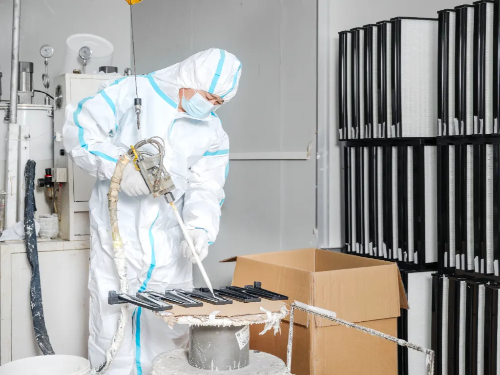 HEPA filter workshop