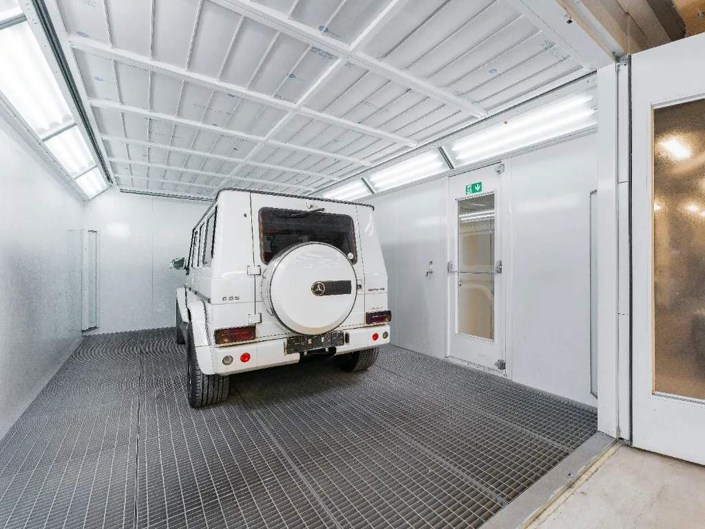 different types of paint booths 4