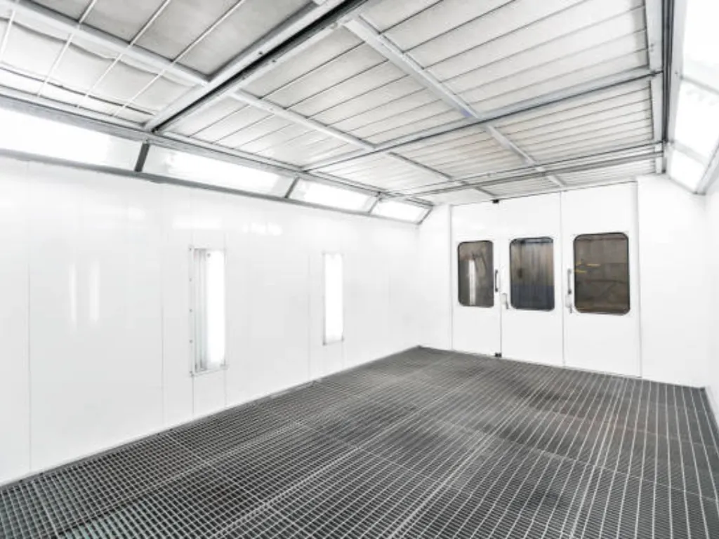different types of paint booths cover