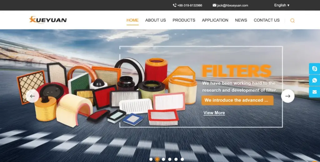 He Bei Xue Yuan Filter Co., จำกัด