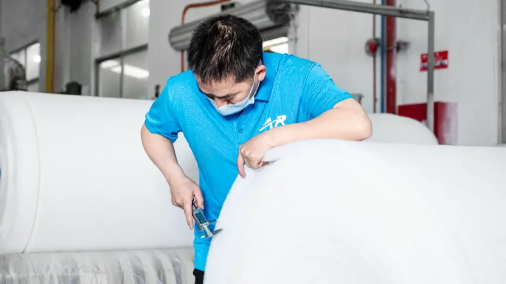 check air filter rolls thickness