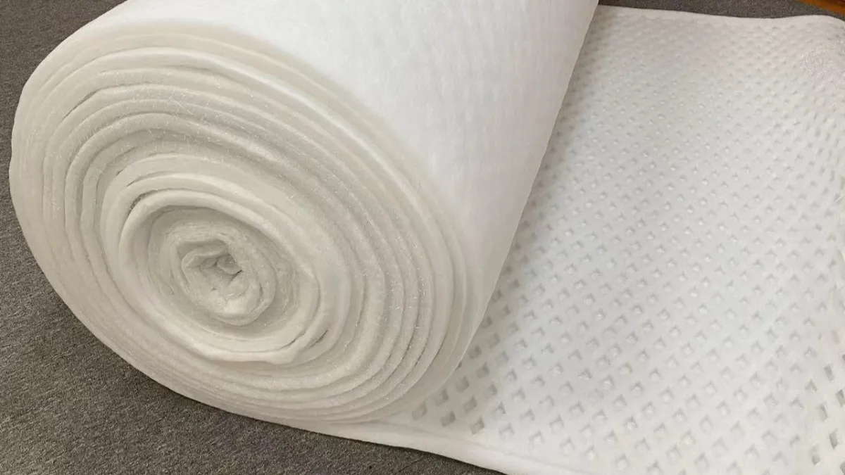 filtro a tasca bianco utilizzato nella cabina di verniciatura