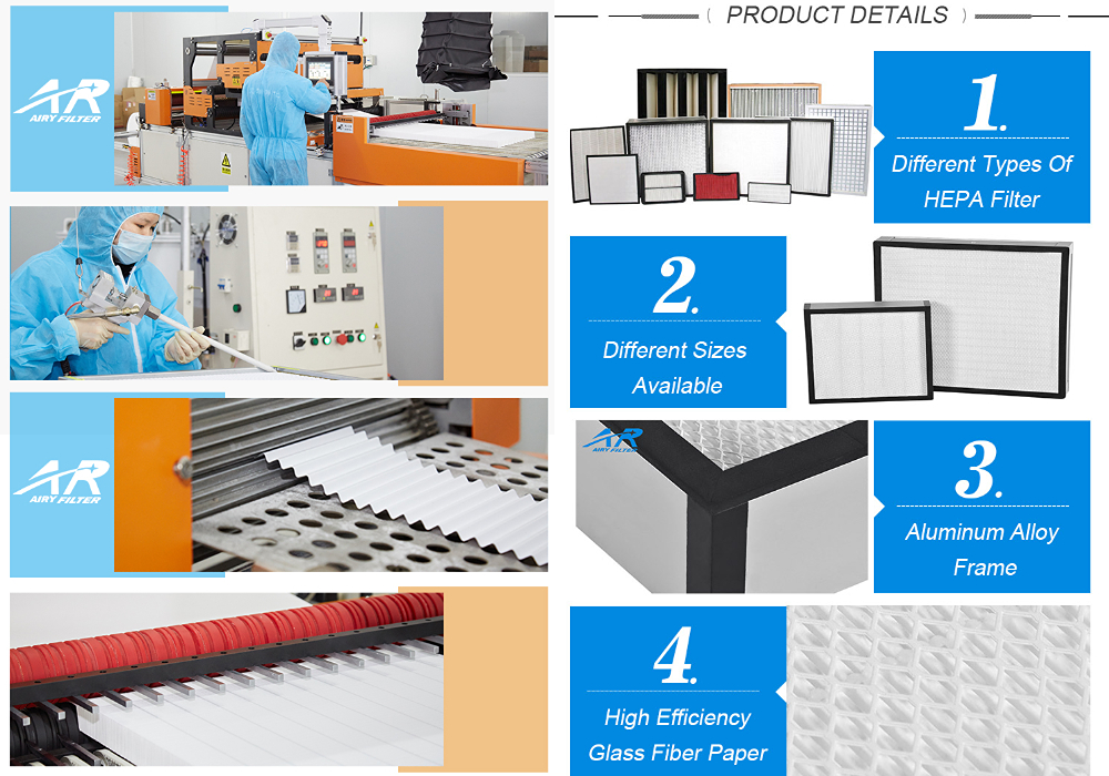 what is cleanroom HEPA filter