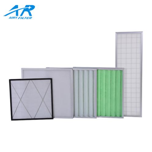 Airy panel pre-filter range for the AHU intake stage